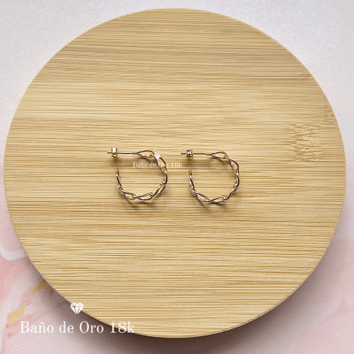 Argollas Baño Trenzadas1