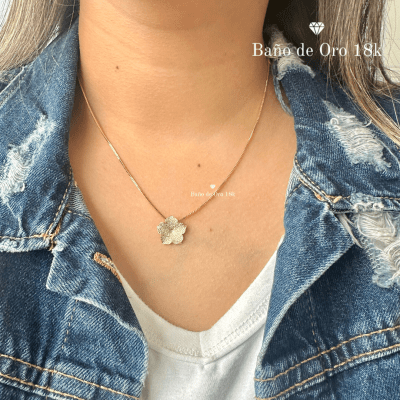 Collar Baño Hoja Satinada1