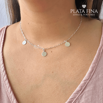 Collar Plata Mini Sellos1