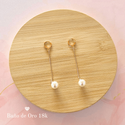 Aros Baño Liso con Perlas1