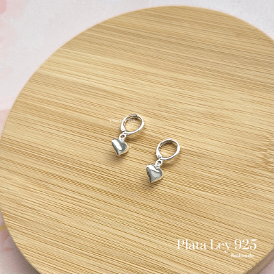 Argollas Plata Rodinada Dije Amor1