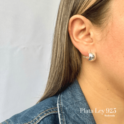 Argollas Plata Rodinada Semi Argolla1