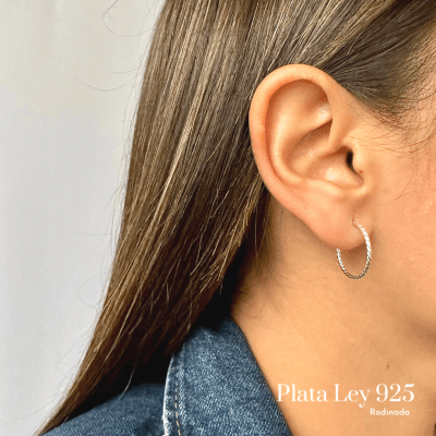 Aros Plata Rodinada Argollas Entorchadas1