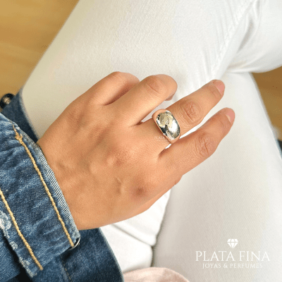 Anillo Plata Liso Maxi1