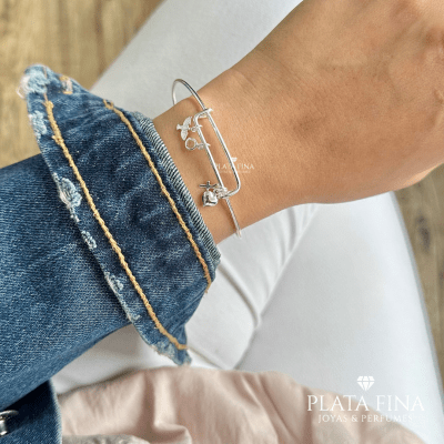 Pulsera Plata Esclava de la Vida1