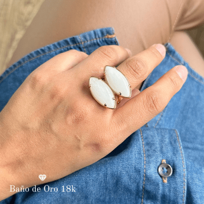 Anillo Baño Piedras Naturales