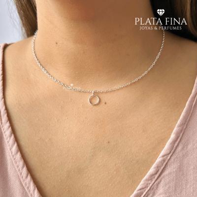 Collar Plata Mini Circular1