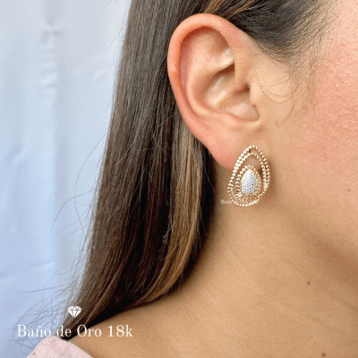 Aros Baño Gota y Circonitas1