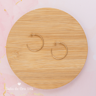 Argollas Baño Mini Entorchada1