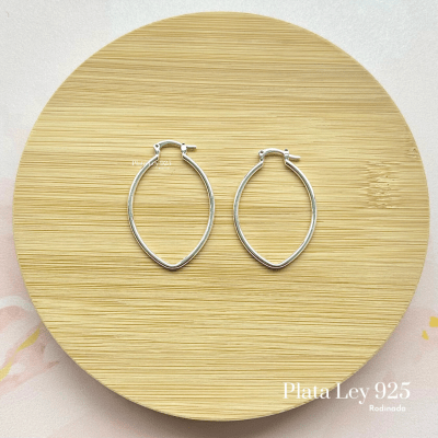 Argollas Plata Rodinada Maxi Ovaladas1