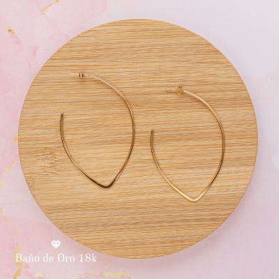 Argollas Baño Maxi Ovalada