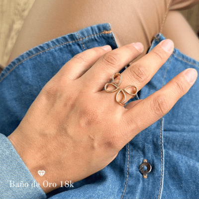 Anillo Baño Flor Maxi