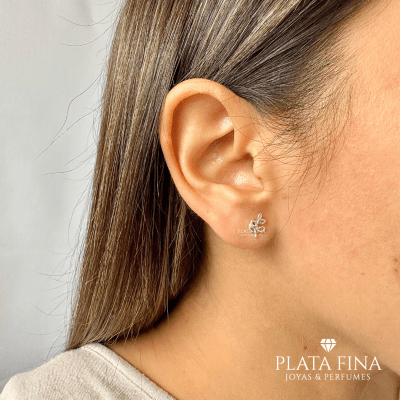 Aros Plata Mini Hojitas1