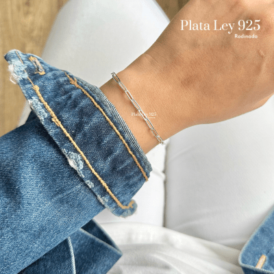 Pulsera Rodinado Eslabones1