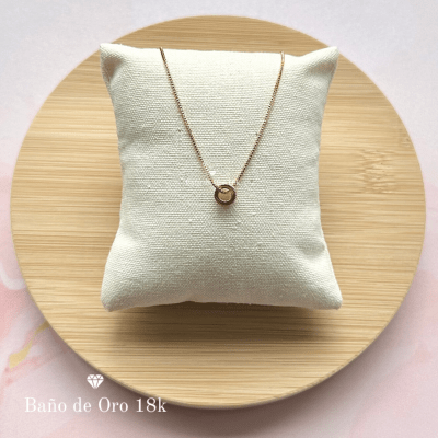 Collar Baño Argolla con Circonitas1