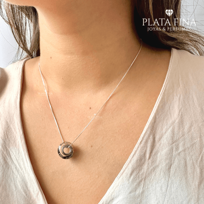 Conjunto Plata Circón de Murano1