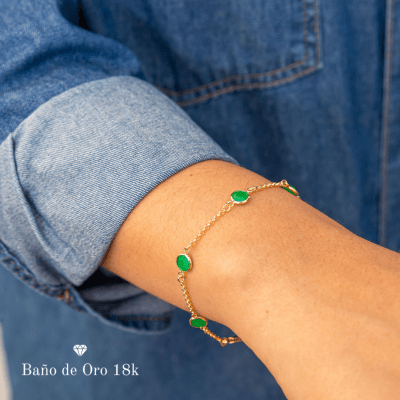 Pulsera Baño Piedra Turmalina1