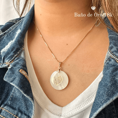 Collar Baño Santísima y Nácar1