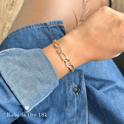 Pulsera Baño Maxi Eslabones1