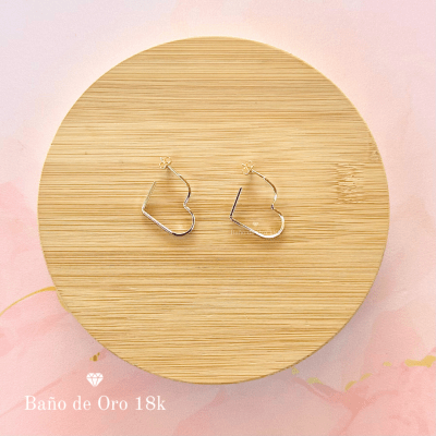 Argollas Baño Medio Corazón2