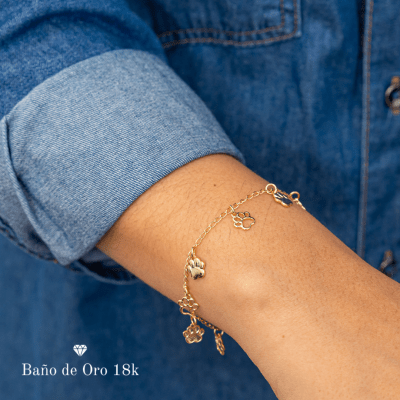 Pulsera Baño Huellitas1