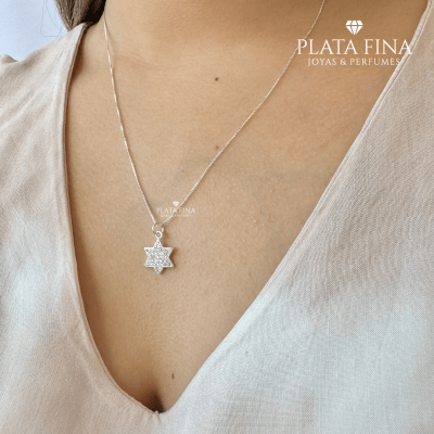 Conjunto Plata Estrellas y Circonitas1