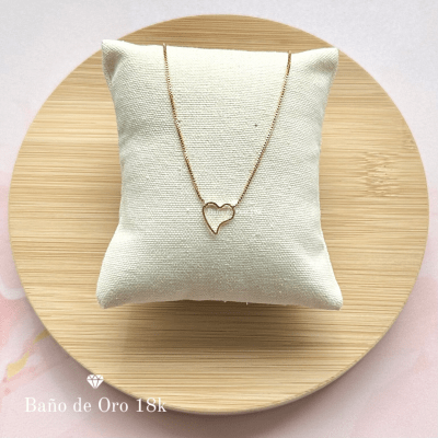 Collar Baño Corazón Calado1