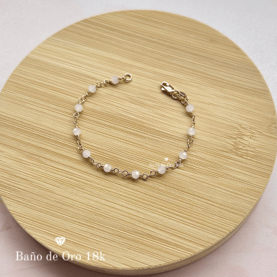 Pulsera Baño Piedra Cuarzo1