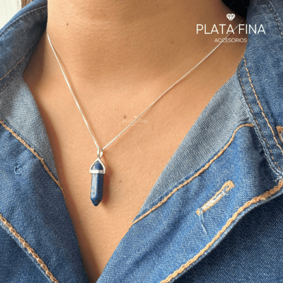 Conjunto Plata Piedra Natural1