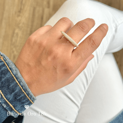 Anillo Baño Maxi Circonitas