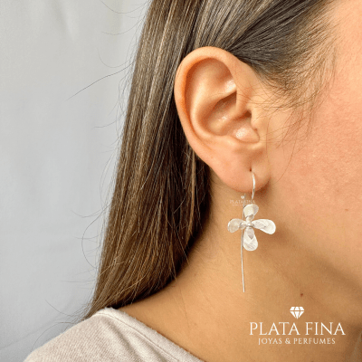 Aros Plata Flores Pasados1