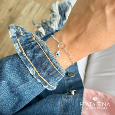Pulsera Plata Ojo Turco1