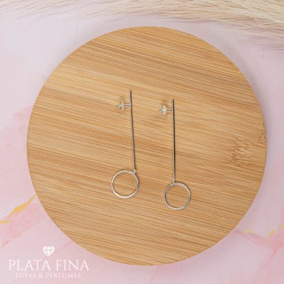 Aros Plata Largos Circular1