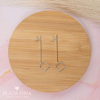 Aros Plata Largos y Cuadrado1