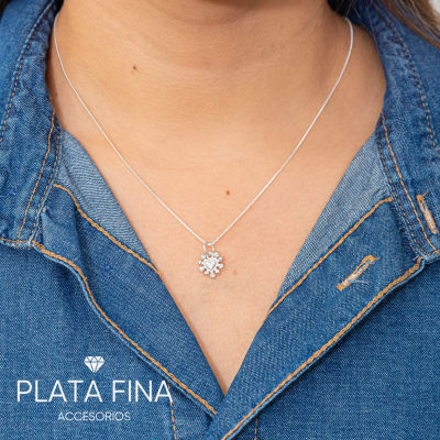 Conjunto Plata Mini Corazón Detente1