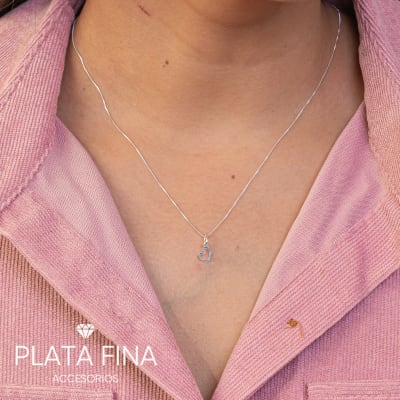Conjunto Plata Mini Corazón Amor1