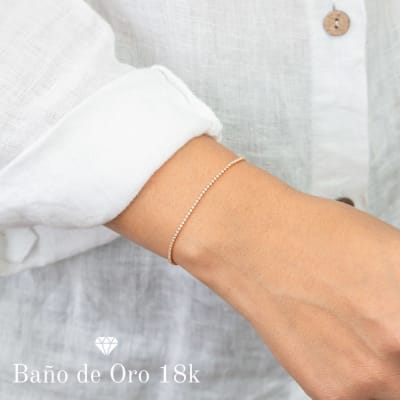 Pulsera Baño Mini Circonitas