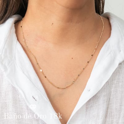 Cadena Baño Mini Corazones1