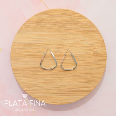 Argollas Plata Gotitas1