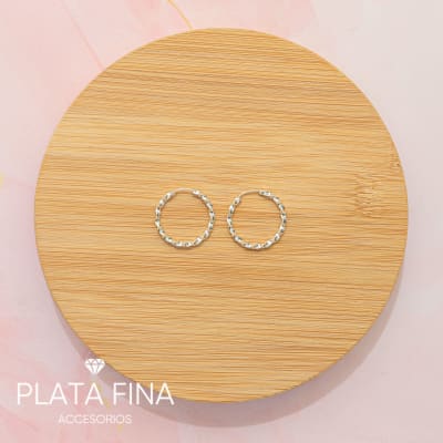 Argollas Plata Mini Entorchadas1