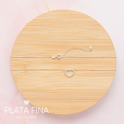 Collar Plata Circonitas de Amor1