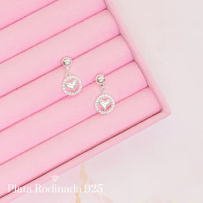 Aros Plata Rodinada Love