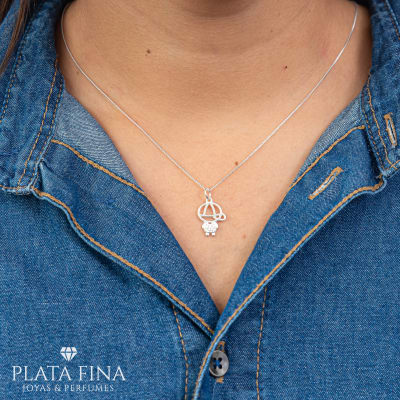 Conjunto Plata Niño con Circonitas2