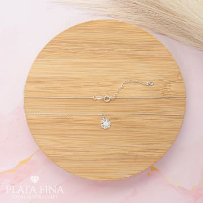 Collar Plata Flor Espiga1