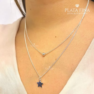 Collar Pelotita Stars1