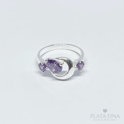 Anillo Gota Morado1