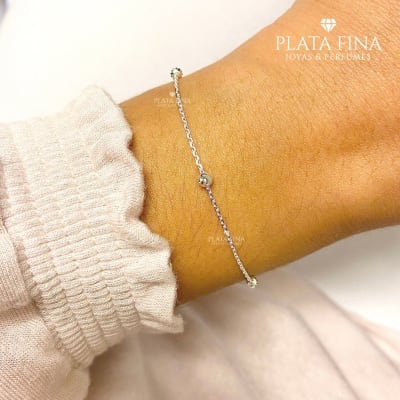 Pulsera Eslabón Pelotitas2