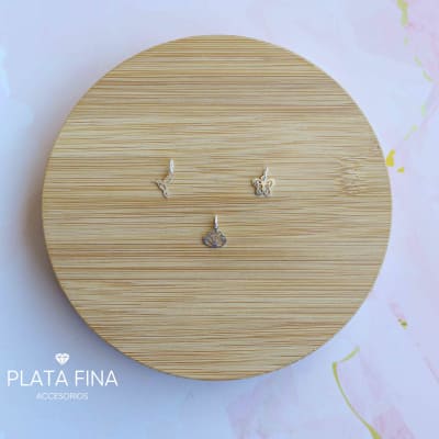 Set Plata Mini Colgantes1