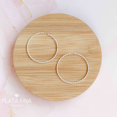 Argollas Plata Maxi Entorchadas1