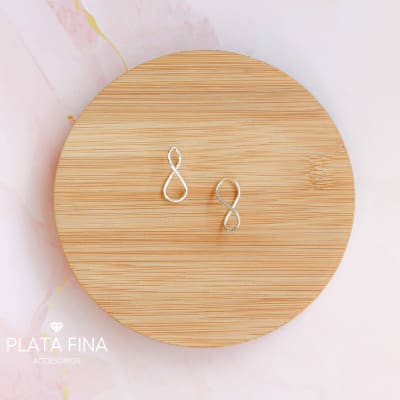 Argolla Plata Infinito Lisa1